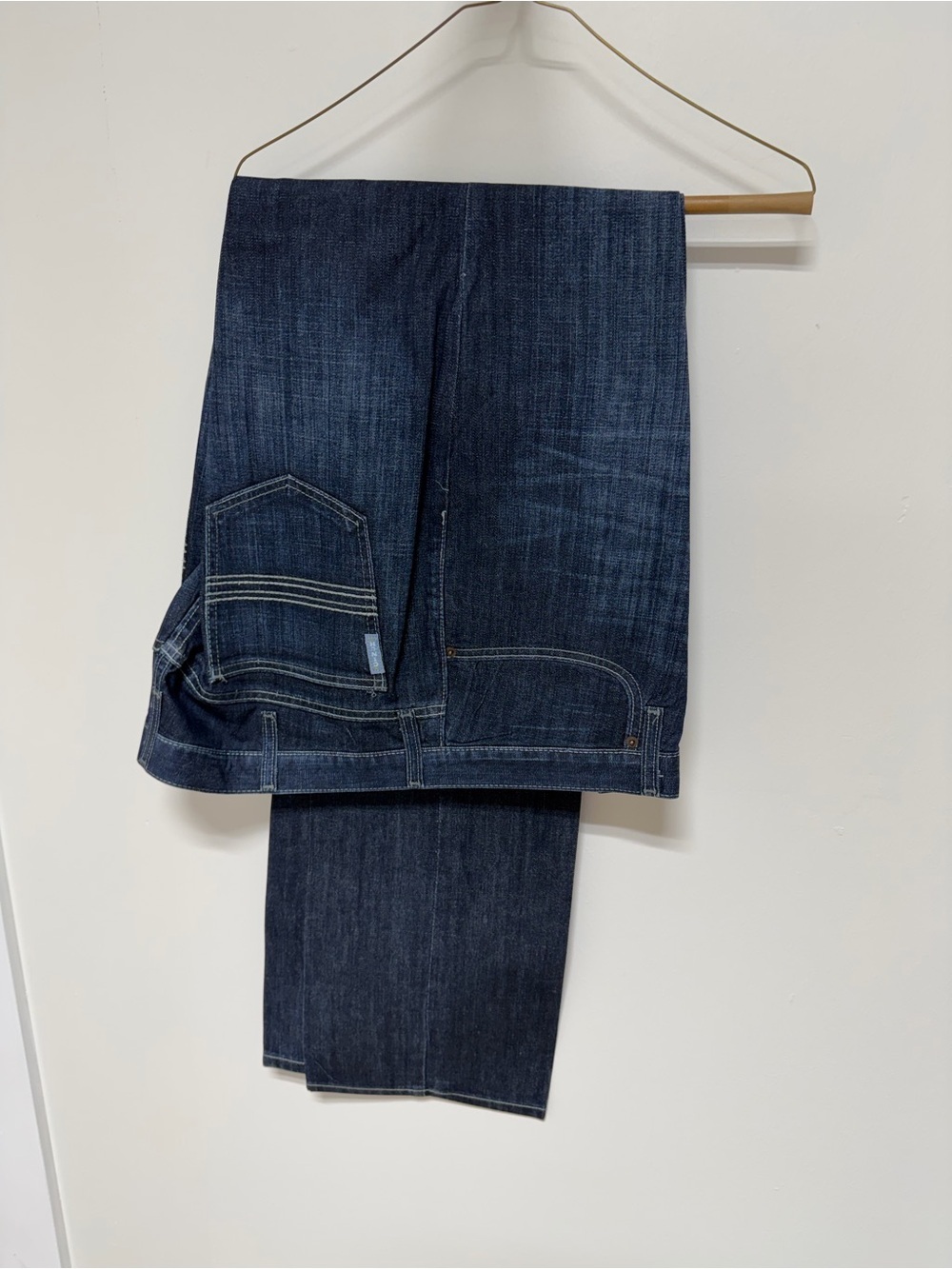 Men's Dark Blue Denim Jeans - Cinch Straight fit
